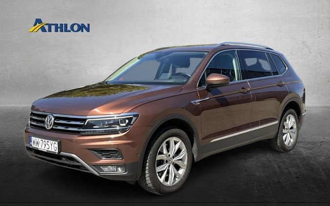 Volkswagen Tiguan cena 128800 przebieg: 122499, rok produkcji 2018 z Szepietowo małe 407